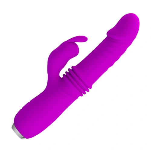 Dilyana - Dorothy rechargeable silicone rabbit vibrator with back and forth function [1]