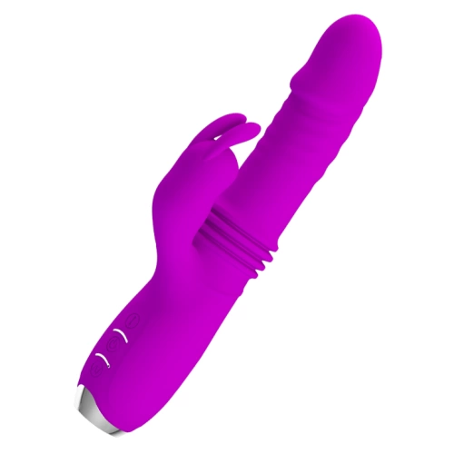 Dilyana - Dorothy rechargeable silicone rabbit vibrator with back and forth function