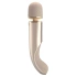 *Color - Nina - Powerful rechargeable Wand massager Interesting Massager pearl beige [2]