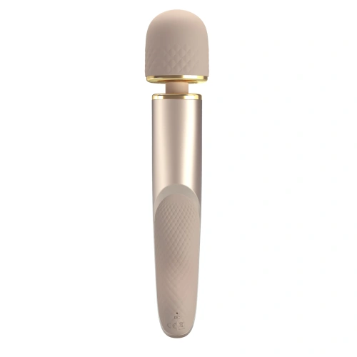 *Color - Nina - Powerful rechargeable Wand massager Interesting Massager pearl beige [3]