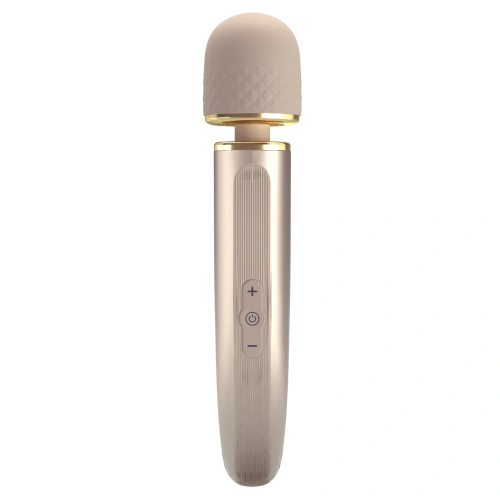 *Color - Nina - Powerful rechargeable Wand massager Interesting Massager pearl beige [4]