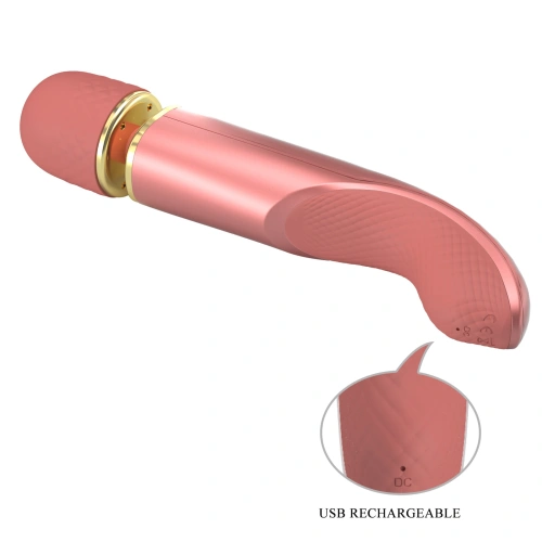 Powerful rechargeable Wand massager Interesting Massager pearl red [6]