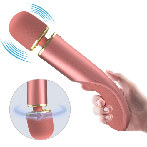 Powerful rechargeable Wand massager Interesting Massager pearl red [7]