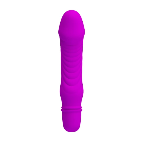 Pretty Love Stev Small Silicone Vibrator Purple [1]