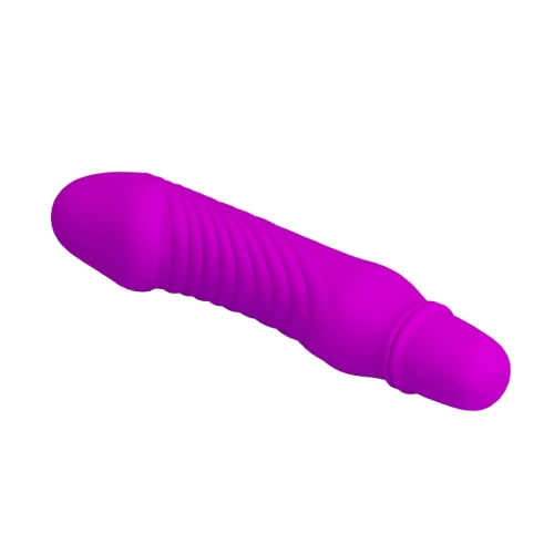 Pretty Love Stev Small Silicone Vibrator Purple [2]
