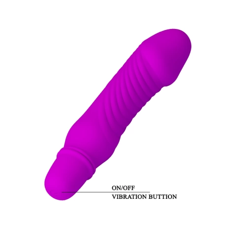 Pretty Love Stev Small Silicone Vibrator Purple [4]