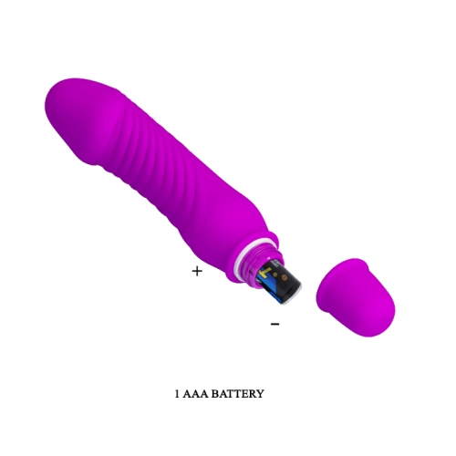 Pretty Love Stev Small Silicone Vibrator Purple [5]