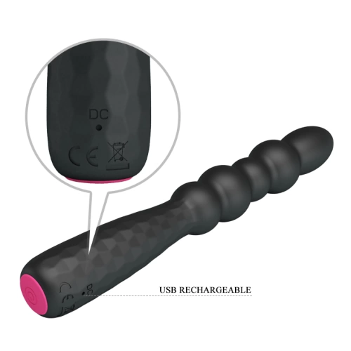 Monroe Rechargeable Vibrating Anal Stimulator Black [6]