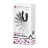 Flexible multifunctional vibrating massager made of silicone Quintion black [9]