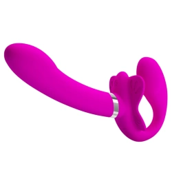 Valerie rechargeable strapless silicone dildo