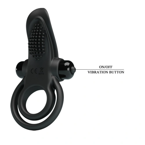 Pretty Love Vibrating Clitoris Stimulator Ring [4]