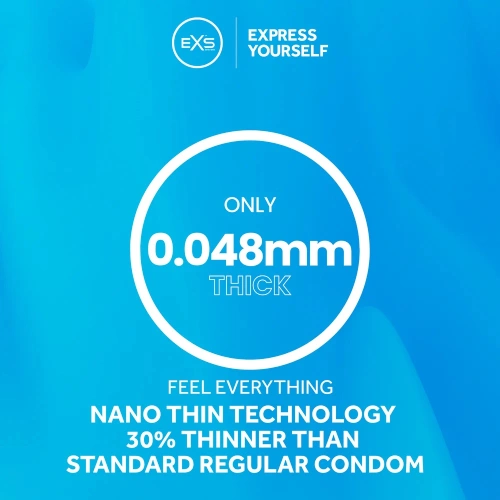 48 pcs. Thin condoms EXS Nano Thin [2]
