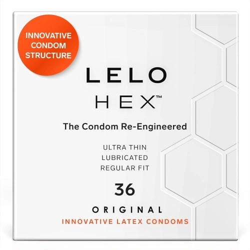 36 pcs. Luxury condoms Lelo Hex [2]