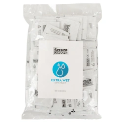 Latex condoms Secura Extra Wet 100 pcs.