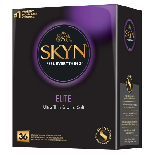 36 pcs Skyn ​​Elite Non-Latex Thin Condoms