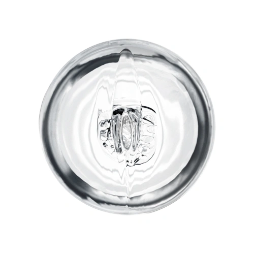 Nina - Compact double-sided masturbator Private Crystal Clear Pussy & Mouth transparent [1]