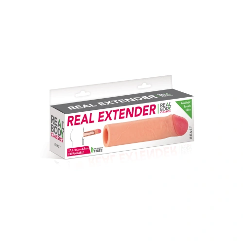 Super Realistic Beast Silicone Penis Extender [3]