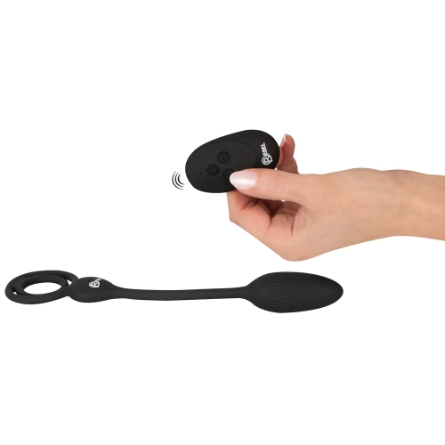 Rebel RC Butt Plug Cock And Ball Ring Rechargeable Silicone Butt Plug with Remote Control and Cock Ring [3]