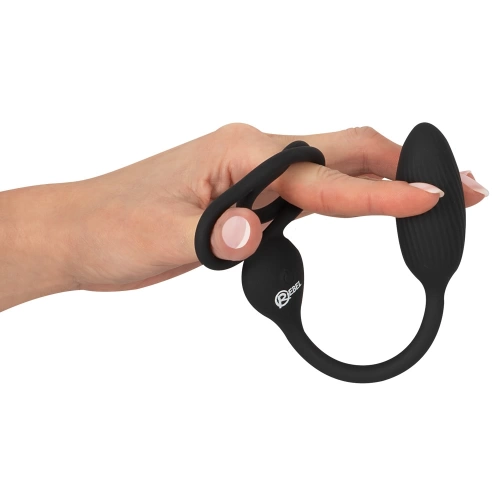 Rebel RC Butt Plug Cock And Ball Ring Rechargeable Silicone Butt Plug with Remote Control and Cock Ring [7]