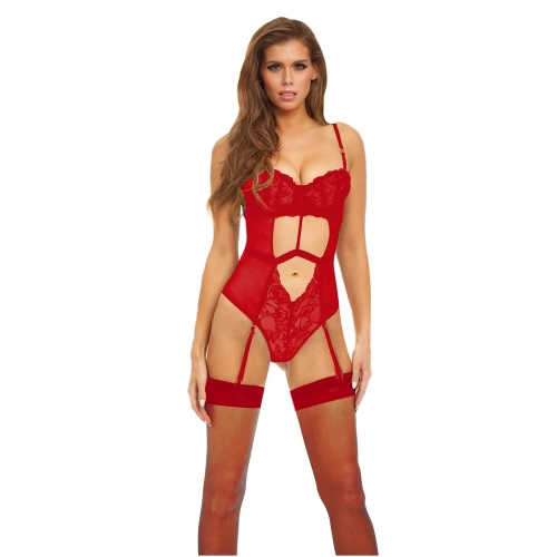 Erotic Body Bombshell Boudoir 308797 Red Size M
