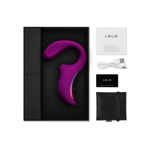 Luxury Rechargeable G-spot Rabbit Vibrator Lelo Enigma Pink [9]