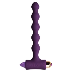 Pearls vibrating anal beads stimulator Purple