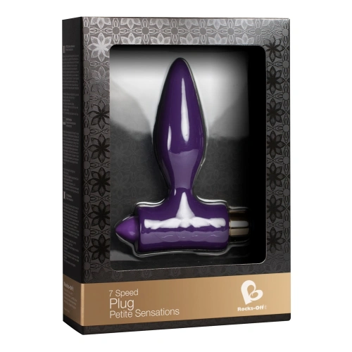Vibrating Anal Butt Plug with Bullet [1]