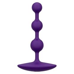 Dilyana- Amp purple silicone anal balls