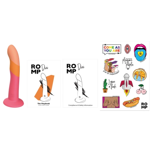 Classic silicone dildo Romp Dizi [6]