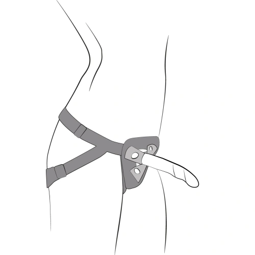 Romp Piccolo Silicone Strap-on Belt Set [6]