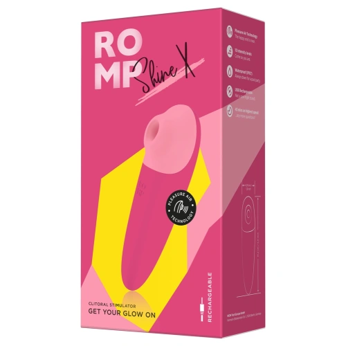 Romp Shine X Pink Rechargeable Clitoris Stimulator [13]