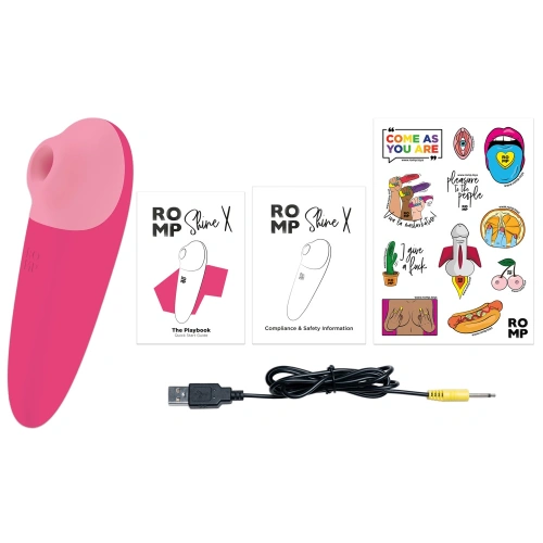 Romp Shine X Pink Rechargeable Clitoris Stimulator [9]