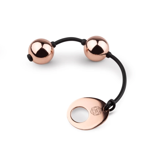 Luxury Metal Vaginal Balls Rosy Gold