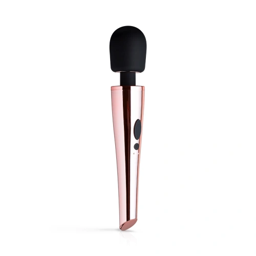 Powerful rechargeable wand massager Rosy Gold [1]