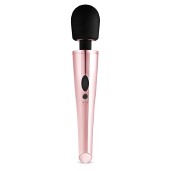 Powerful rechargeable wand massager Rosy Gold