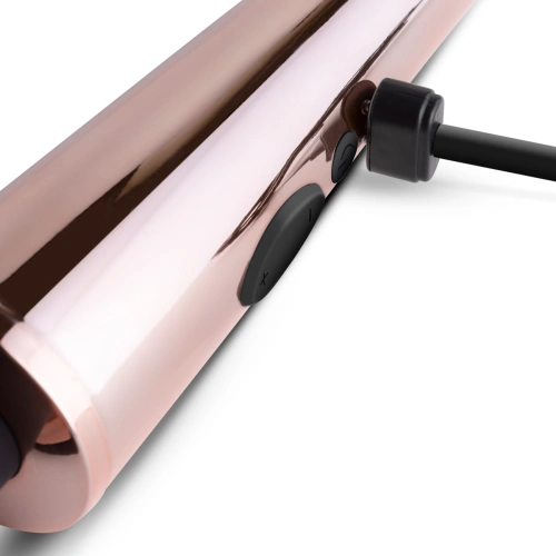 Powerful rechargeable wand massager Rosy Gold [5]