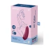 Clitoral stimulator with vibrations Satisfyer Curvy 1 Plus red with App [7]