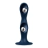 Silicone Satisfyer Double Ball-R Dildo Blue [1]