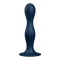 Silicone Satisfyer Double Ball-R Dildo Blue