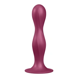 Irina Silicone Satisfyer Double Ball-R Bordeaux Dildo