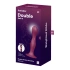 Irina Silicone Satisfyer Double Ball-R Bordeaux Dildo [3]