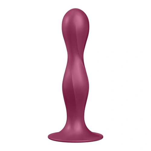 Irina Silicone Satisfyer Double Ball-R Bordeaux Dildo
