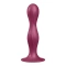 Irina Silicone Satisfyer Double Ball-R Bordeaux Dildo