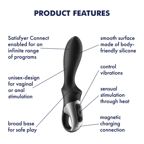 Satisfyer Heat Climax Rechargeable Heated Anal Stimulator with App [8]