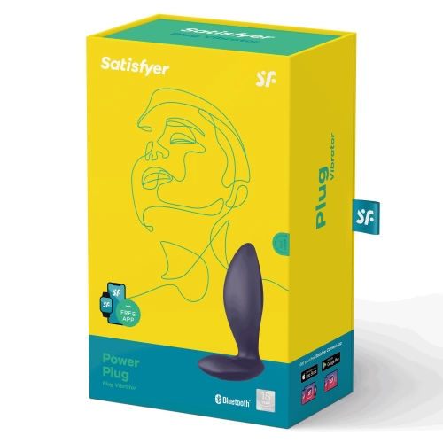 Vibrating anal stimulator with App Satisfyer Power Plug [10]