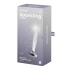 Irina Glass anal dilator Satisfyer Sparkling transparent