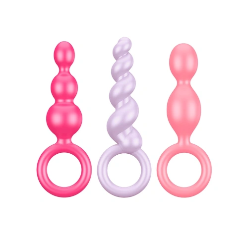 Set of 3 pcs. Satisfyer Plugs silicone anal toys [1]