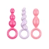 Set of 3 pcs. Satisfyer Plugs silicone anal toys [1]