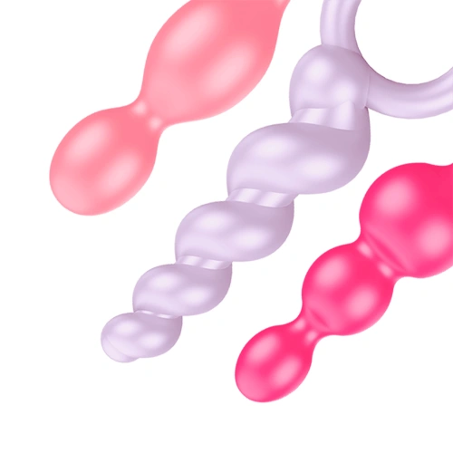 Set of 3 pcs. Satisfyer Plugs silicone anal toys [3]