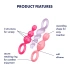 Set of 3 pcs. Satisfyer Plugs silicone anal toys [4]